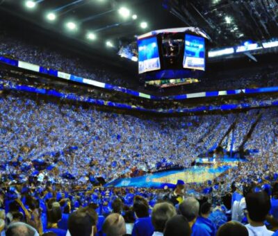 A Sea Of Blue Kentucky Basketball