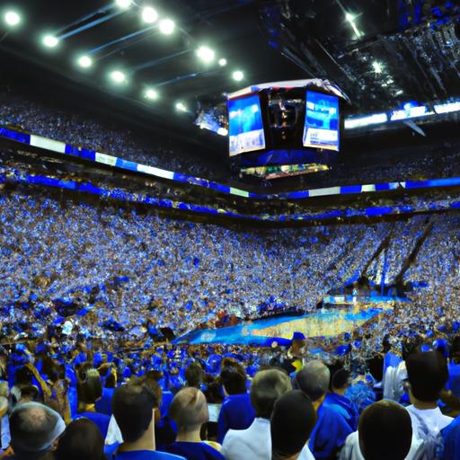 A Sea Of Blue Kentucky Basketball