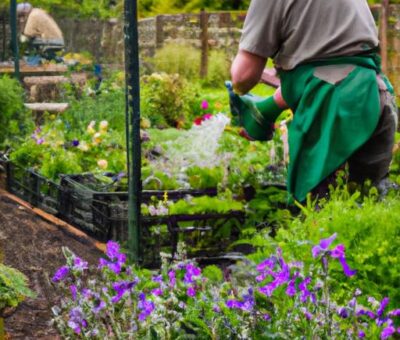 Do Gardening Or Do The Gardening